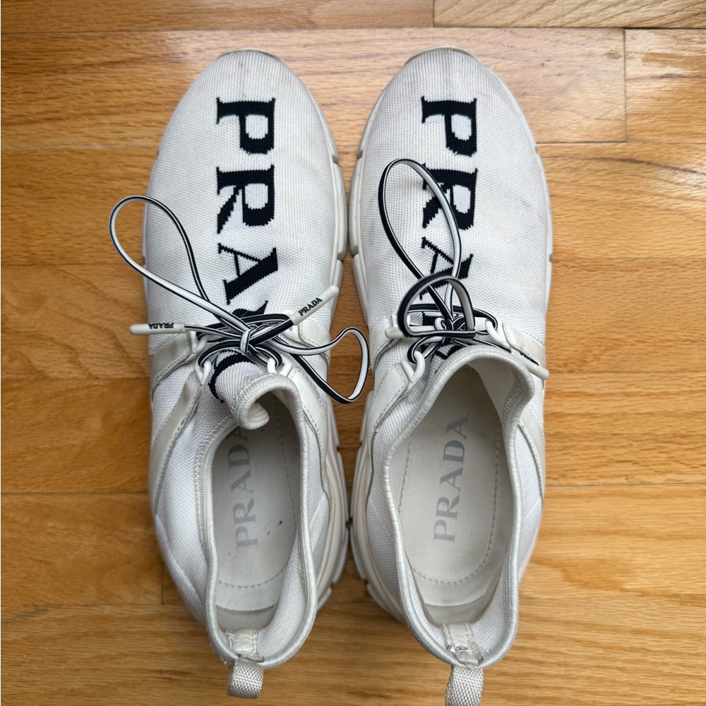 Prada Logo Sneakers